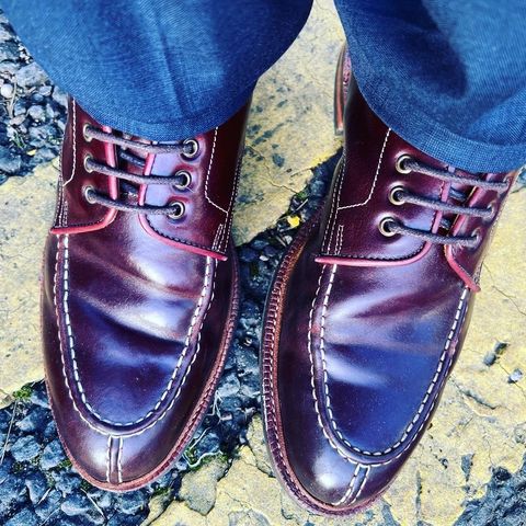 View photo of Meermin in Horween Color 6 Shell Cordovan