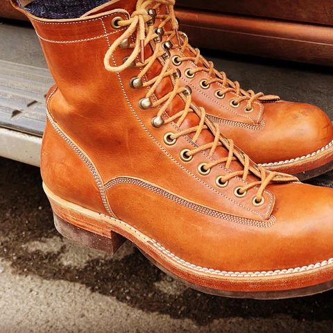 Onderhoud LCV01 Lineman Boot in Wickett & Craig Buck Brown Traditional Harness