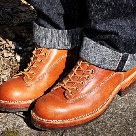 Onderhoud LCV01 Lineman Boot in Wickett & Craig Buck Brown Traditional Harness