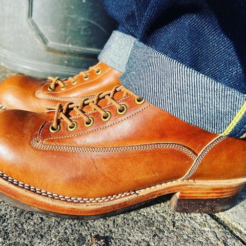 Onderhoud LCV01 Lineman Boot in Wickett & Craig Buck Brown Traditional Harness