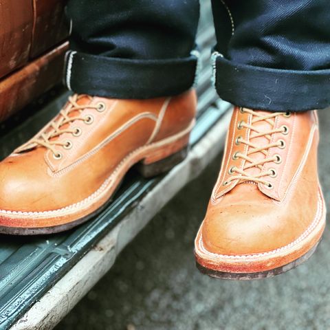 Onderhoud LCV01 Lineman Boot in Wickett & Craig Buck Brown Traditional Harness