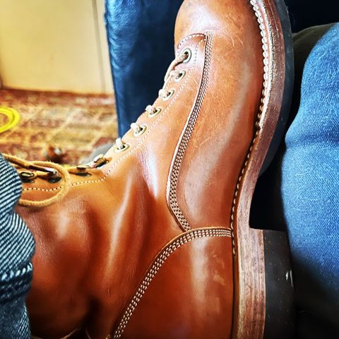 Onderhoud LCV01 Lineman Boot in Wickett & Craig Buck Brown Traditional Harness