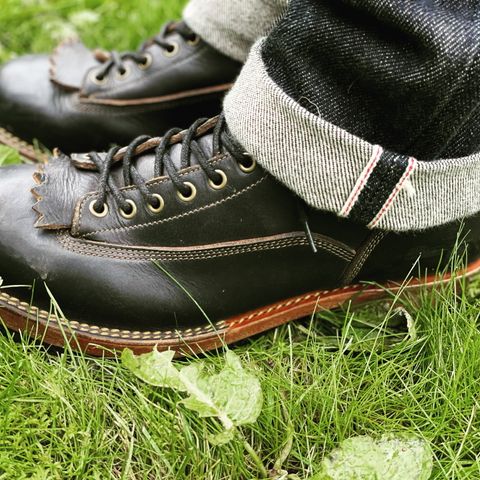 Onderhoud LCV01 Lineman Boot in Horween Black Chromexcel