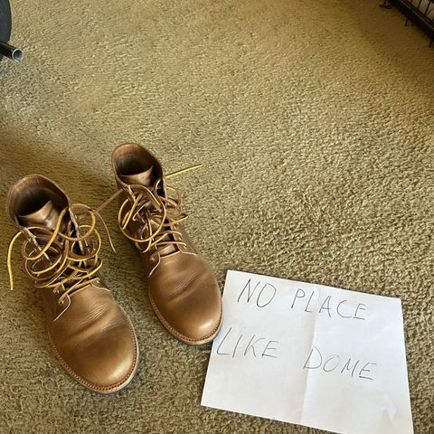 Search result thumbnail of Oak Street Bootmakers Trench Boot in Horween Natural Chromexcel