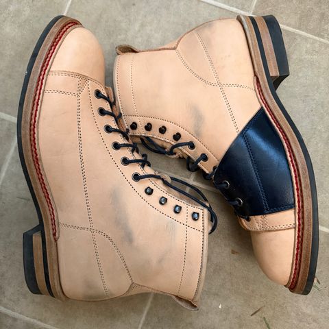 Jakkrabbits Monkey Boot in Heritage Natural Vegetable tanned