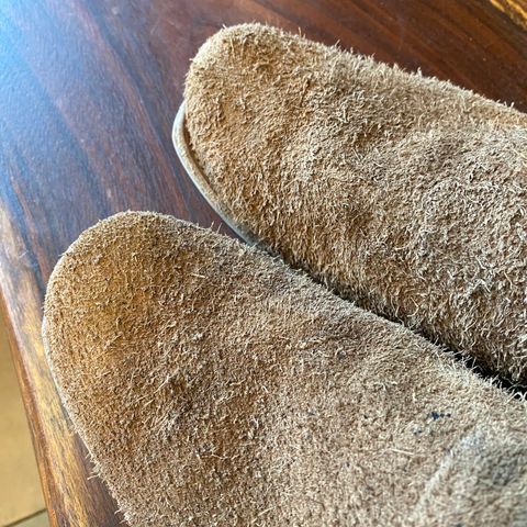 Fenoglio The Weldon in Brown Roughout Cowhide