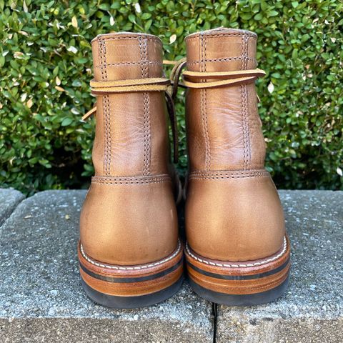 Oak Street Bootmakers Trench Boot in Horween Natural Chromexcel