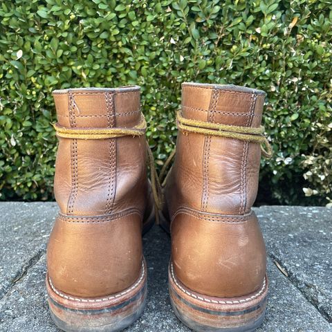 Oak Street Bootmakers Trench Boot in Horween Natural Chromexcel