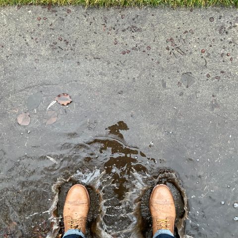 Oak Street Bootmakers Trench Boot in Horween Natural Chromexcel