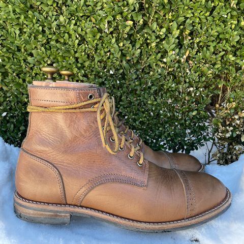 Oak Street Bootmakers Trench Boot in Horween Natural Chromexcel