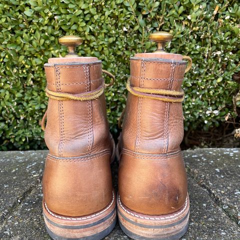 Oak Street Bootmakers Trench Boot in Horween Natural Chromexcel