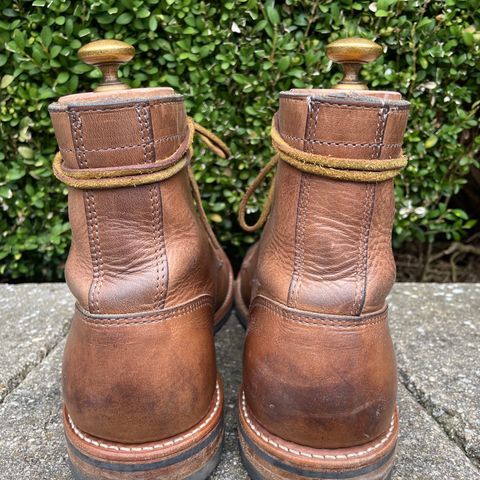 Oak Street Bootmakers Trench Boot in Horween Natural Chromexcel