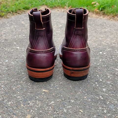 Nicks Robert in Wickett & Craig Burgundy Double Stuffed