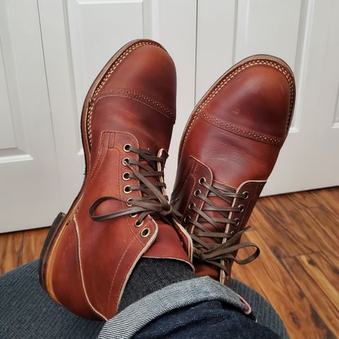 Viberg Service Boot PCT in Horween Saddle Tan Chromepak