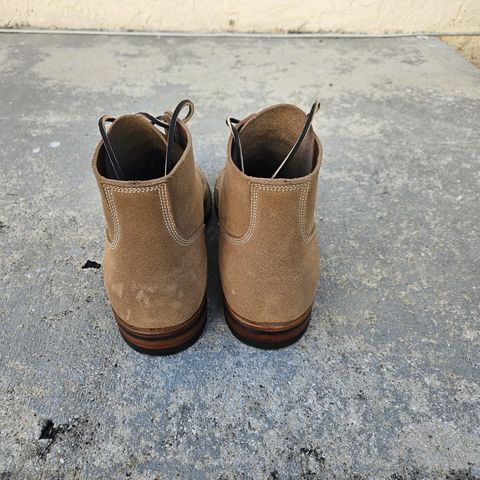 Viberg Boondocker in Horween Marine Field Roughout