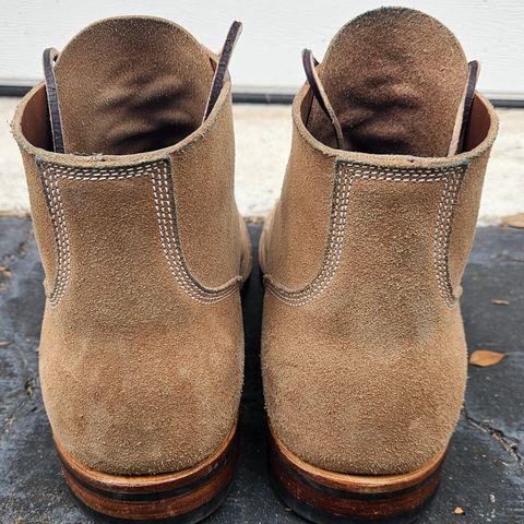 Viberg Boondocker in Horween Marine Field Roughout