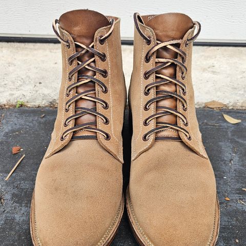 Viberg Boondocker in Horween Marine Field Roughout