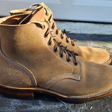 View photo of Viberg Boondocker in Horween Marine Field Roughout