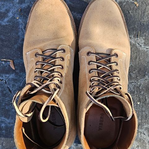 View photo of Viberg Boondocker in Horween Marine Field Roughout