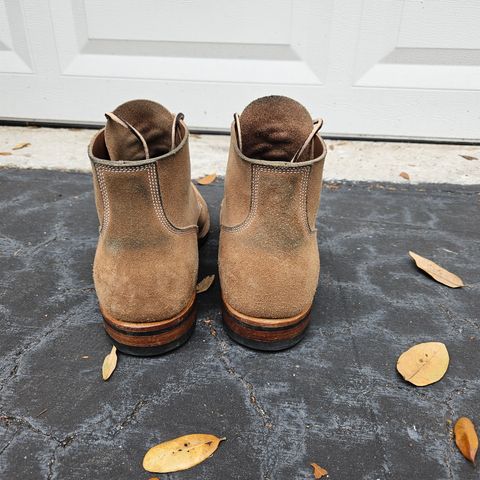 View photo of Viberg Boondocker in Horween Marine Field Roughout