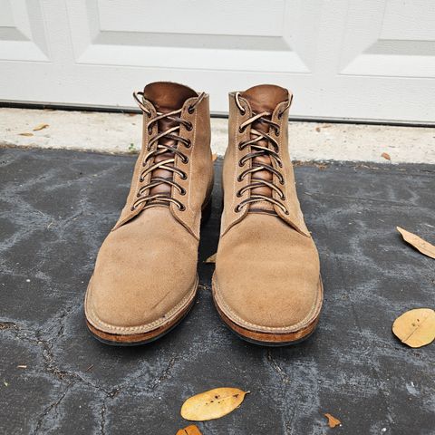 View photo of Viberg Boondocker in Horween Marine Field Roughout