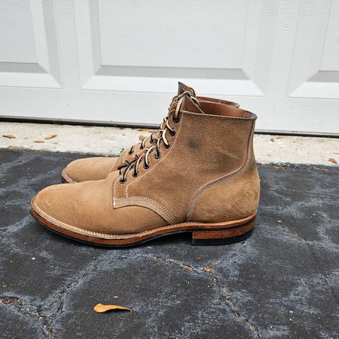 View photo of Viberg Boondocker in Horween Marine Field Roughout