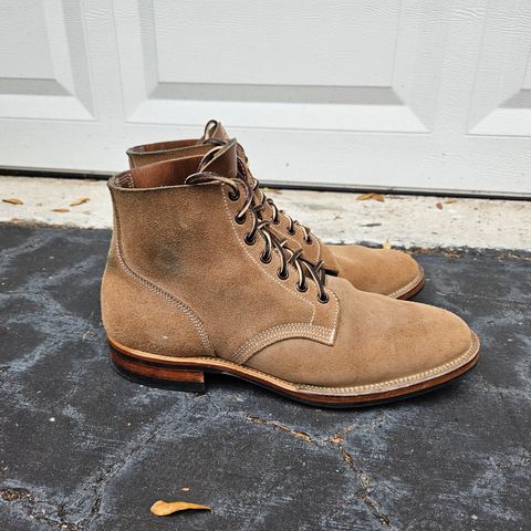 View photo of Viberg Boondocker in Horween Marine Field Roughout