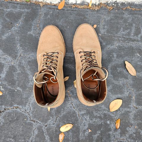 Search result thumbnail of Viberg Boondocker in Horween Marine Field Roughout