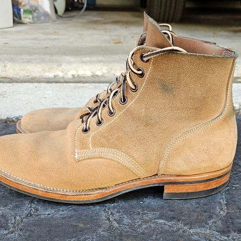 View photo of Viberg Boondocker in Horween Marine Field Roughout