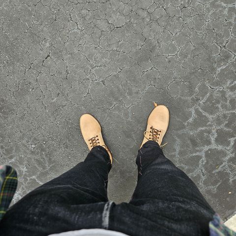 Viberg Boondocker in Horween Marine Field Roughout