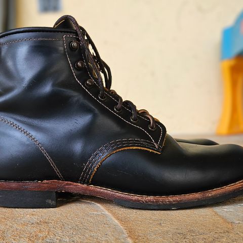 Red Wing Beckman Flatbox in S.B. Foot Black Klondike