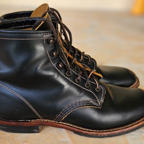 Red Wing Beckman Flatbox in S.B. Foot Black Klondike