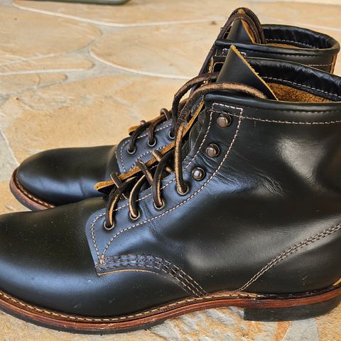 Red Wing Beckman Flatbox in S.B. Foot Black Klondike