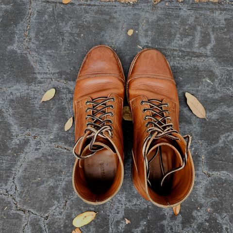 Search result thumbnail of Viberg Service Boot in Horween Toasted Coconut Dublin