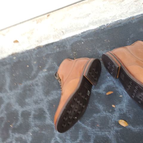 Grant Stone Edward Boot in Horween Honey Glazed Shell Cordovan