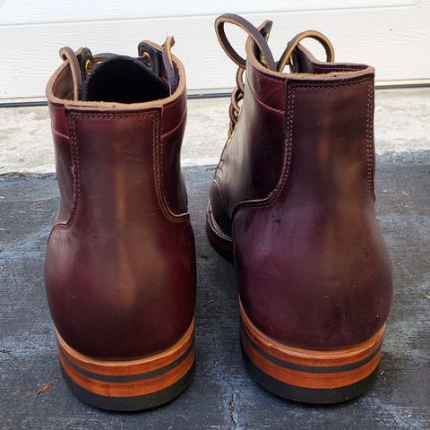 View photo of Viberg Service Boot BCT in Horween Color 8 Chromexcel