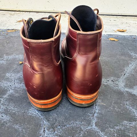 View photo of Viberg Service Boot BCT in Horween Color 8 Chromexcel