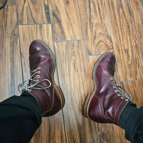 View photo of Viberg Service Boot BCT in Horween Color 8 Chromexcel