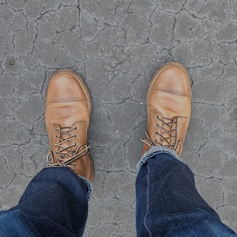 Search result thumbnail of Viberg Service Boot BCT in Horween Natural Chromexcel