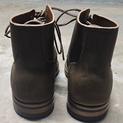 View photo of Viberg Service Boot BCT in Horween Golden Brown Predator