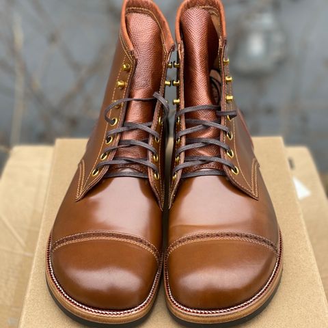 Iron Boots 5515 in Maryam Brown Shell Cordovan