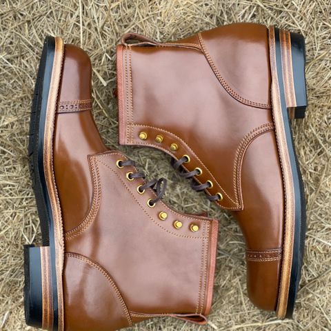 Iron Boots 5515 in Maryam Brown Shell Cordovan
