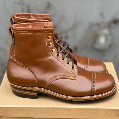 Iron Boots 5515 in Maryam Brown Shell Cordovan