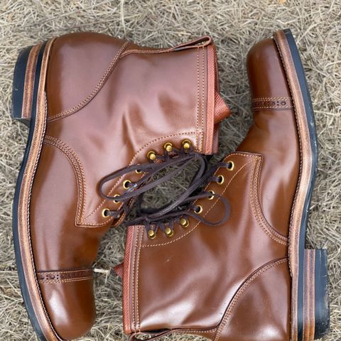 Iron Boots 5515 in Maryam Brown Shell Cordovan