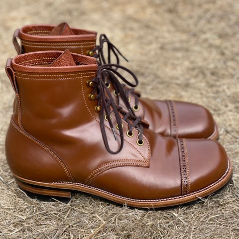 Iron Boots 5515 in Maryam Brown Shell Cordovan