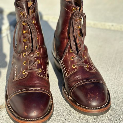Iron Boots Iron Dragon in Seidel Brown Double Shot