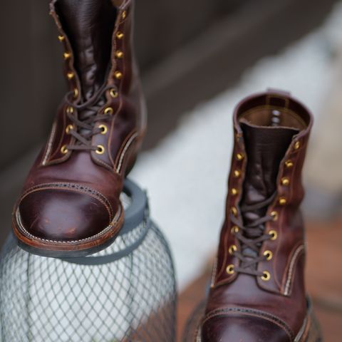 Iron Boots Iron Dragon in Seidel Brown Double Shot