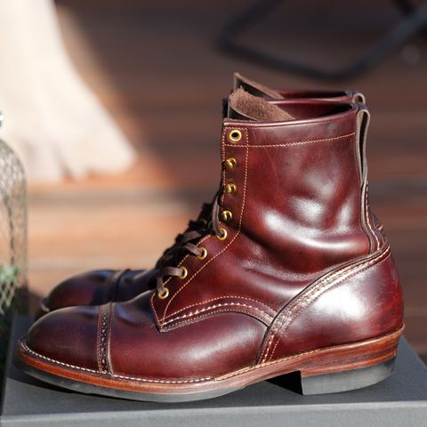 Iron Boots Iron Dragon in Seidel Brown Double Shot