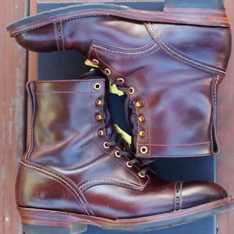 Iron Boots Iron Dragon in Seidel Brown Double Shot