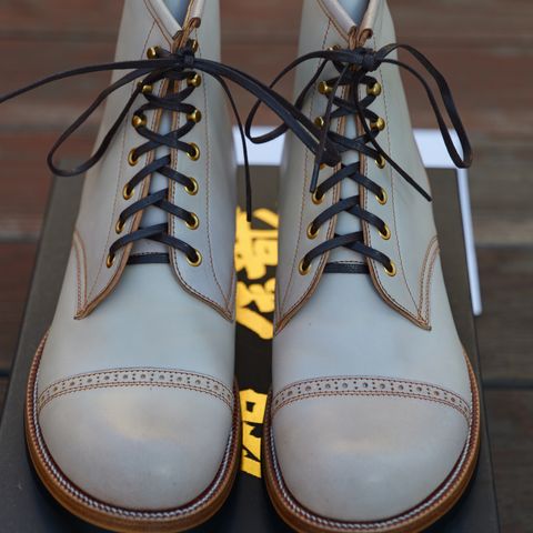 Iron Boots 5515 in Maryam waxed shell cordovan